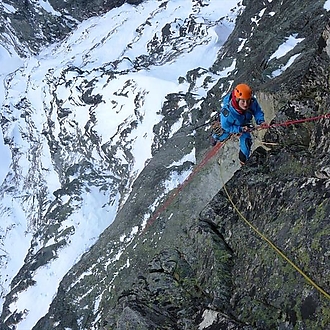 Prvovýstup v severovýchodní stěně Rysů, Tatry